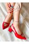 ALICE PATENT LEATHER PATENT LEATHER TRANSPARENT DETAILED BUCKLE Sandals SHOE - 5