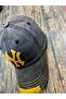 Unisex Vintage Retro Cotton Hat, Distressed Design Hats
