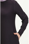 Dress with Pockets 0665-06 Purple - 5