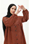 Houndstooth Pattern Ferace 23K8813-03 Yavruağzı - 3