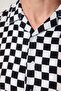 Men's Viscose Sports Shirt - Slim Fit, Short Sleeve, Apache Collar - 4