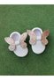 GOLD YELLOW LOAFER BABY GIRL SHOES - 7