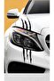 Claw Sticker Car Headlight Claw Sticker Decal 30cm Black