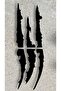 Claw Sticker Car Headlight Claw Sticker Decal 30cm Black - 2