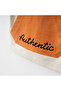 Herringbone Hooded T-Shirt Shorts Set Orange - 2