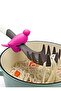 2 Pieces Fireproof Non-Stick Silicone Pot Edge Spoon Ladle Holder - 3