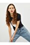 Printed Black Cotton T-Shirt - 2