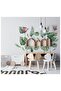 Tropical Leaves Wall Sticker Decoration Set - 2