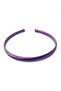 Women's Satin Embroidered Plastic Crown Lilac Color 1 Cm Wide 1 Piece