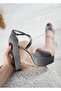 Anthracite Cross Breasted Evening Dress Shoes - 4