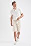 Regular Fit Basic Bermuda Shorts