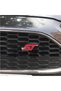 St Metal Screw-on Front Grille Emblem, Red Color, High Quality Product - 3