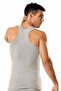 Men's Gray 6 Pack Ribbed Athlete Undershirt New Season