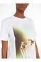 Women's White T-Shirt - J20J220723YAF - 4