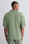 Limited Edition Mint Wide Leg Textured Wrinkle-Free Hidden Cord One-Piece Sweatpants Tmnss23Ea00013 - 3