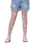 Children's Dot Flower Red Skin Floral Pattern Thin Pantyhose - 2