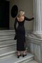 Slit Detailed Square Neck Backless Maxi Dress - 4