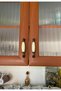 Porcelain - Metal Handle - Cabinet Drawer Furniture Kitchen Handle Ruby (9.6CM) - Cream - Antique - Stk1629 - 3