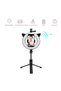 Remote Control Blutooth Wireless Selfie Stick Ring Light Tripod with 9 Different Light Modes - 5