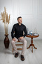 Sarar Goias Black Linen Slim Fit Shirt - Buttoned Collar - 5