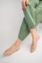 Women's Summer Comfortable Buckle Ballerina Shoes Freemax.041 Nude - 3