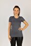 Women's Short Sleeve Round Crew neck Lycra Stretchy Bodysuit