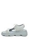 Zeyn 7901C Women's Wedge Heel Sandals Grey - 3