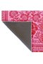 Pink Themed Flower Motifs Rose Patterned Vintage Decorative Carpet 5063 - 5