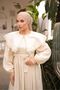 Nizzel Baby Collar Crochet Workmanship Laced Embroidery Lace Scallop Long Women's Hijab Dress - 5