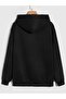 Zippered Hooded Oversize Sweatshirt - 2