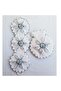 Hand Knitted 2-Piece Green Floral Set Bath Loofah (DOWERY)