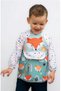 0-36 Months Fox Food-Activity Bib - Pocketed and Liquid Proof - 2