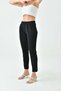 Women's Trousers - Back Elastic Waist - Front Straight Belt - Comfortable Fit Lycra Stretchy Crepe Fabric - 4