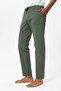 Dark Khaki Linen Blended Lace-Up Men's Trousers - 3
