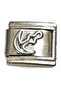 9mm Italian Steel Bracelet Charm - 1 Piece scb27