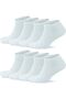 8 Pairs of Economical Cotton White Men's Booties - 2
