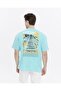 Oversize Print Detailed T-Shirt - 6
