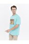 Oversize Print Detailed T-Shirt - 4