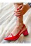 ALICE PATENT LEATHER PATENT LEATHER TRANSPARENT DETAILED BUCKLE Sandals SHOE - 4