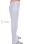 Relaxed Cut Muslin Women's Trousers - Pockets and Laces - 3