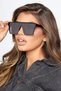 Bonas Flat Top Square Large Sunglasses