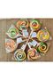 Colorful Mixed Fruit Flavored Wooden Handle Lollipops 100 Pieces 14 Gr - 5