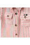 Marin Stripe Shirt and Shorts Set Red - 2