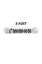 White-black Car Parking Phone Number - 5 Pieces - Wire No Display Number Ydnmr514