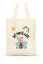 Report Card Bag, Happy Holidays Report Card Gift, Canvas Bag