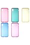 Apple iPhone XS Max 6.5 Compatible Case Colorful Transparent Structure Silicone Cover - 3