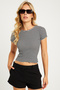 Women's Black-White Striped Blouse Xl2005 - 3