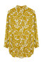 Flower Patterned Woven Shirt TBESS24GO00027 - 9