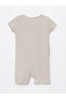 LCW baby Crew Neck Short Sleeve Printed Cotton Baby Girl Jumpsuit - 2