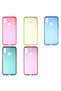 Samsung Galaxy A10S Compatible Case Colorful Transparent Structure Silicone Cover - 3